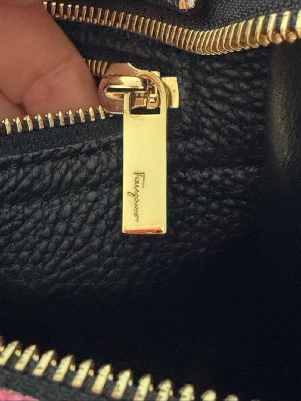 Salvatore Ferragamo Floral Print Leather Small Tote Bag - Picture 12 of 16